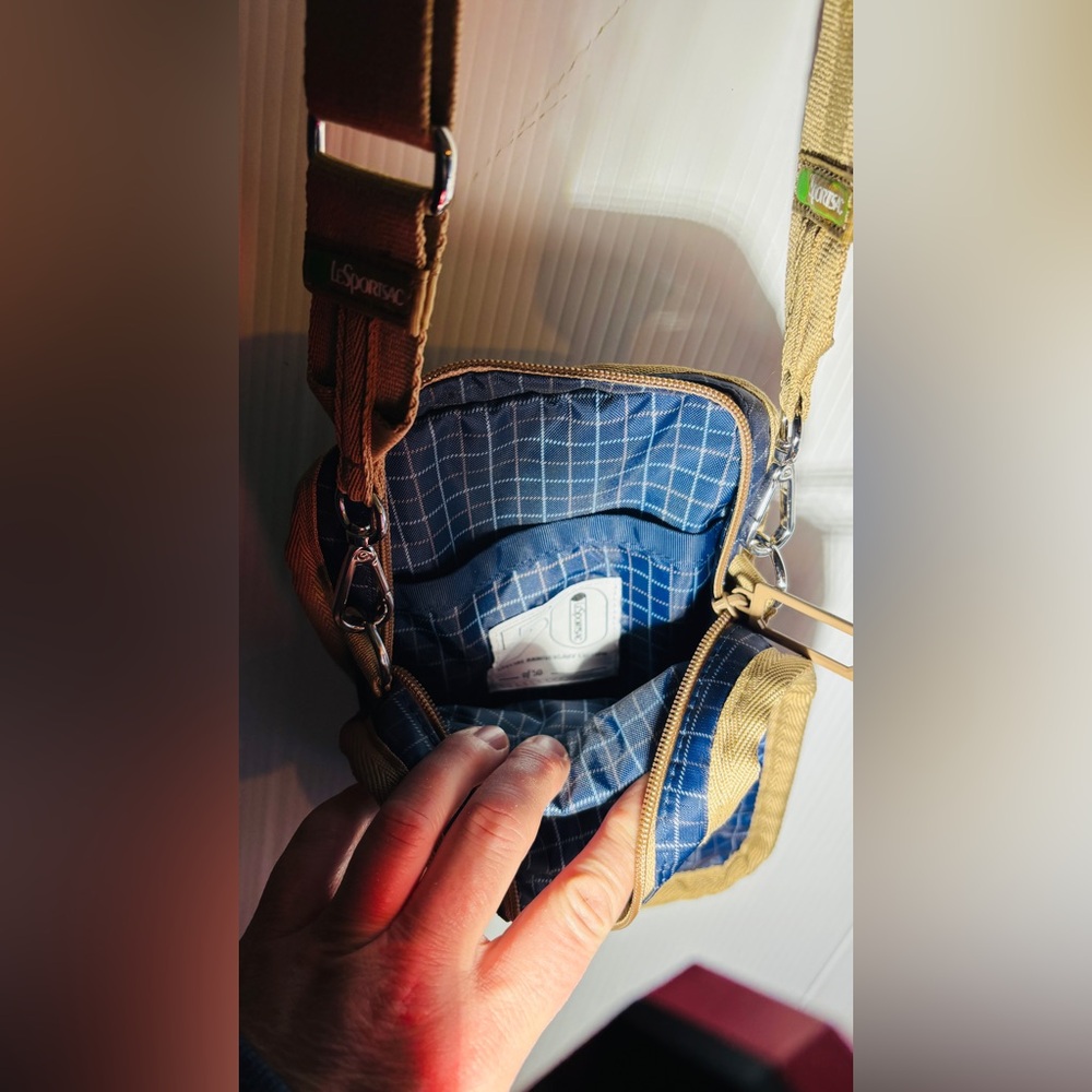 LeSportsac Floral and Plaid Crossbody Bag - Picture 2 of 4